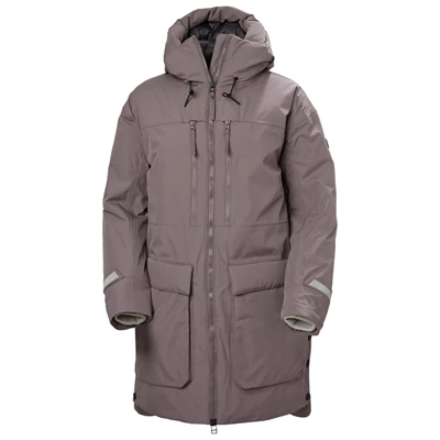 Dámské Zimní Bundy Helly Hansen W Maud Šedé | QSZXNRT-65