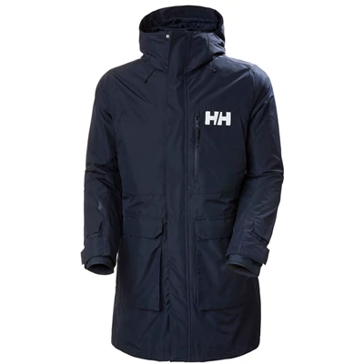 Pánské Bundy Do Deště Helly Hansen Rigging Tmavě Blankyt | OBLMEXV-29