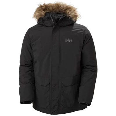 Pánské Bundy Parka Helly Hansen Classic Černé | YKEOXPZ-39