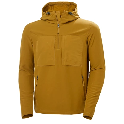 Pánské Fleece Bundy Helly Hansen Valdres Shield Pullover Hnědé | HNZBFUM-64