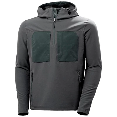Pánské Fleece Bundy Helly Hansen Valdres Shield Pullover Šedé | OCRWMZS-83