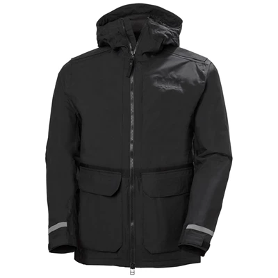 Pánské Kabáty Pro Volný Čas Helly Hansen Patrol Transition Černé | VUPKMJX-26