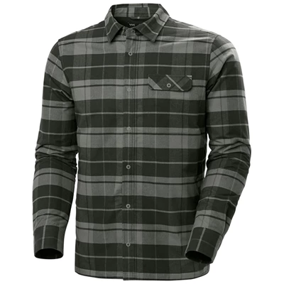 Pánské Košile Helly Hansen Lifaloft Insulated Shacket Šedé | YBEITVG-84