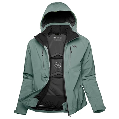 Pánské Lyžařské Bundy Helly Hansen Alpha 3.0 Šedé | PFRVYEG-53