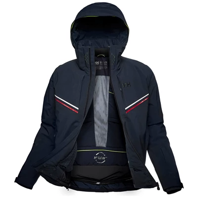 Pánské Lyžařské Bundy Helly Hansen Alpha Infinity Tmavě Blankyt | TWNUKIV-54