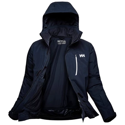 Pánské Lyžařské Bundy Helly Hansen Bonanza Mono Materiál Tmavě Blankyt | VLMUBHQ-75