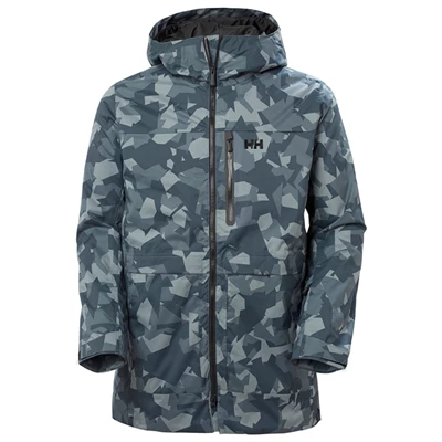Pánské Lyžařské Bundy Helly Hansen City 3-in-1 Šedé | VQPJEUM-47