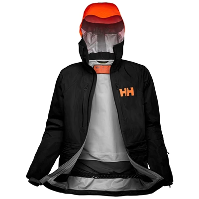 Pánské Lyžařské Bundy Helly Hansen Elevation Infinity 2.0 Černé | IDOJMGV-41