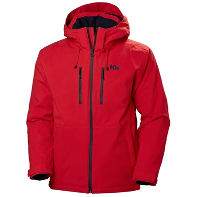 Pánské Lyžařské Bundy Helly Hansen Juniper 3.0 Červené | JMNDAXZ-12