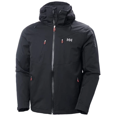 Pánské Lyžařské Bundy Helly Hansen Omega Černé | HXYAVPF-94