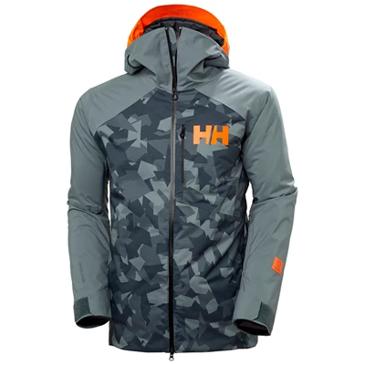 Pánské Lyžařské Bundy Helly Hansen Powdreamer Šedé | TGDXICL-92