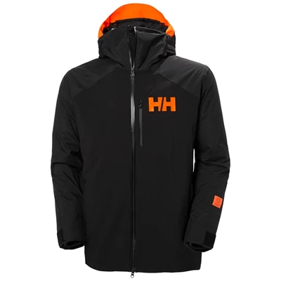 Pánské Lyžařské Bundy Helly Hansen Powdreamer Černé | TRBUQOA-98