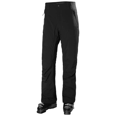 Pánské Lyžařské Kalhoty Helly Hansen Bonanza Mono Materiál Insulated Černé | OMTZPLG-60