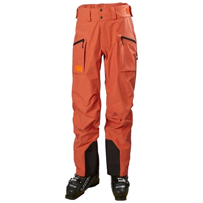 Pánské Lyžařské Kalhoty Helly Hansen Elevation 3.0 Červené Hnědé | JAZRNQL-42