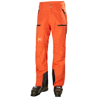 Pánské Lyžařské Kalhoty Helly Hansen Elevation Infinity 2.0 Oranžové Červené | QVOSUHI-19