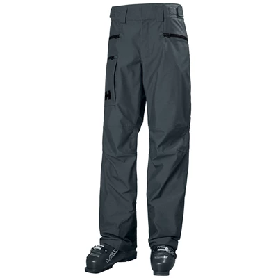 Pánské Lyžařské Kalhoty Helly Hansen Garibaldi 2.0 Šedé | OGRAFSN-78