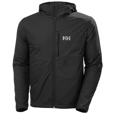 Pánské Mezivrstvy Helly Hansen Odin Stretch S Kapucí Light Černé | UAPDSFB-72