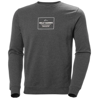 Pánské Mikiny Helly Hansen F2f Organic Bavlněné Šedé | ACPTUHS-84