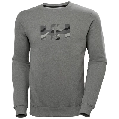 Pánské Mikiny Helly Hansen F2f Organic Bavlněné Šedé | TYXRGAI-58