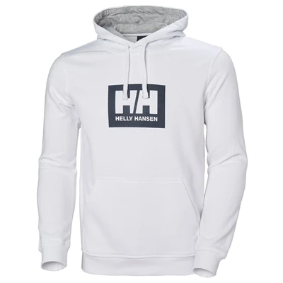 Pánské Mikiny Helly Hansen Hh Boxhooded Bílé | BSFXIML-21