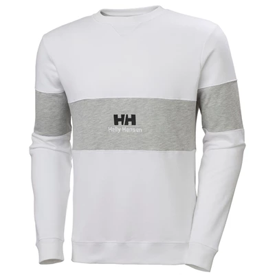 Pánské Mikiny Helly Hansen Yu20 Crew Neck Sweat Bílé | WYEHGOM-96