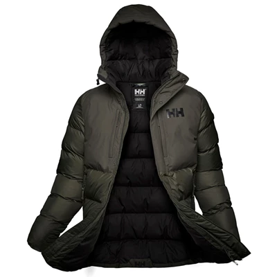 Pánské Neformální Bundy Helly Hansen Active Puffy Long Šedé Černé | OIXFHEN-81