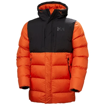 Pánské Neformální Bundy Helly Hansen Active Puffy Long Černé Červené | RPKOVHI-49