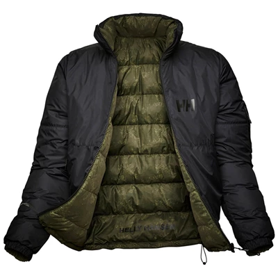 Pánské Neformální Bundy Helly Hansen Active Reversible Aop Černé | ZDOYUGJ-24