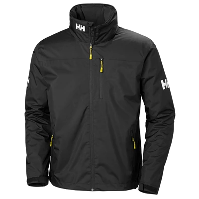 Pánské Neformální Bundy Helly Hansen Crew S Kapucí Střední Vrstva Černé | IWZGVKH-64
