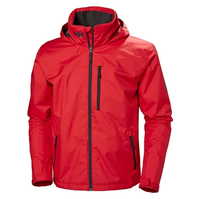 Pánské Neformální Bundy Helly Hansen Crew S Kapucí Červené | QPMAXFN-56