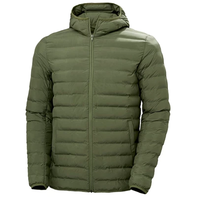 Pánské Neformální Bundy Helly Hansen Mono Materiál S Kapucí Zelene | LOMRNVQ-87