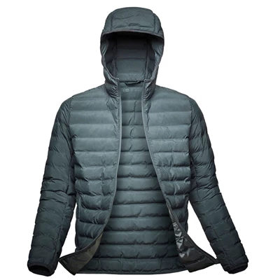 Pánské Neformální Bundy Helly Hansen Mono Materiál S Kapucí Šedé | MZQRVEL-12