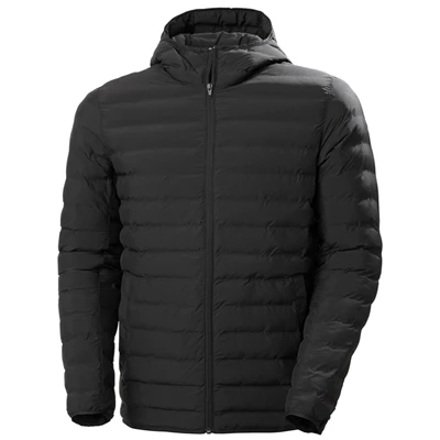 Pánské Neformální Bundy Helly Hansen Mono Materiál S Kapucí Černé | SUTQONC-14