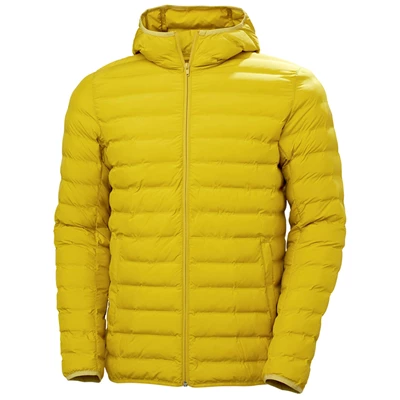Pánské Neformální Bundy Helly Hansen Mono Materiál S Kapucí Hnědé Žluté | UENLTYQ-54