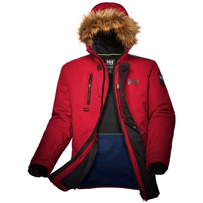 Pánské Neformální Bundy Helly Hansen Svalbard Červené | GZFAPJV-59
