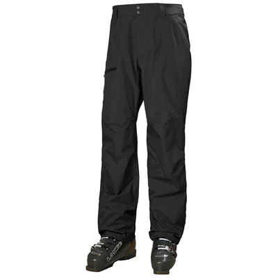 Pánské Nepromokavé Kalhoty Helly Hansen Verglas 3l Černé | NTOPGWS-06