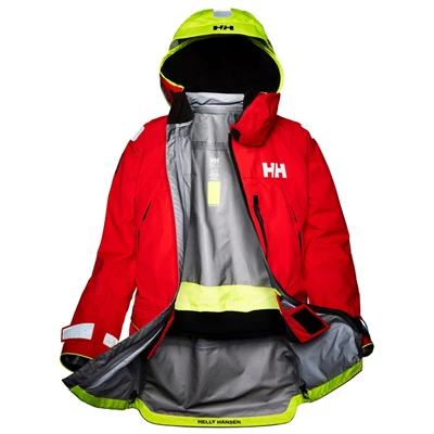 Pánské Plachetní Bundy Helly Hansen Aegir Ocean Červené | YOXIFAU-12