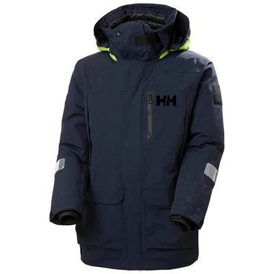 Pánské Plachetní Bundy Helly Hansen Arctic Ocean Tmavě Blankyt | PQMVKLC-39