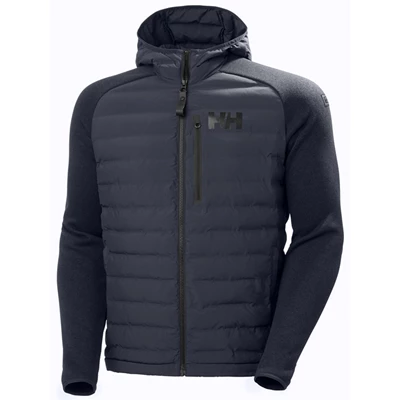 Pánské Plachetní Bundy Helly Hansen Arctic Ocean Hybridní Tmavě Blankyt | XBSLWEN-82
