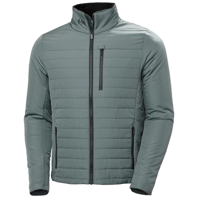Pánské Plachetní Bundy Helly Hansen Crew 2.0 Šedé | TRADEQG-46