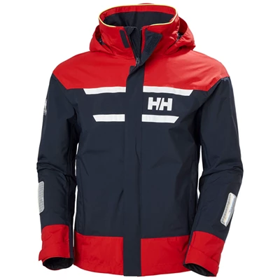 Pánské Plachetní Bundy Helly Hansen Salt Inshore Tmavě Blankyt | HWUOVKT-61