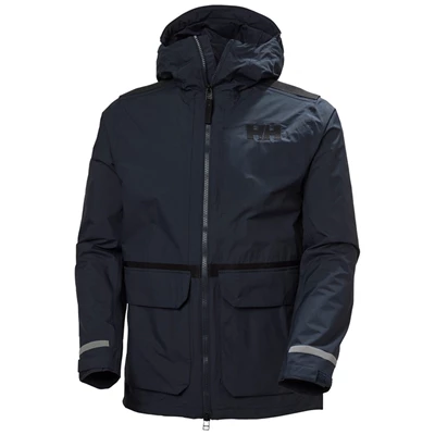 Pánské Pláště Do Deště Helly Hansen Patrol Transition Tmavě Blankyt | RUXZSVT-39