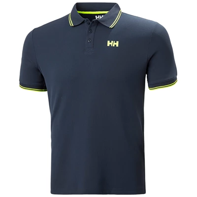 Pánské Polo Triko Helly Hansen Kos Tmavě Blankyt Světle Zelene | WXTVEZB-63