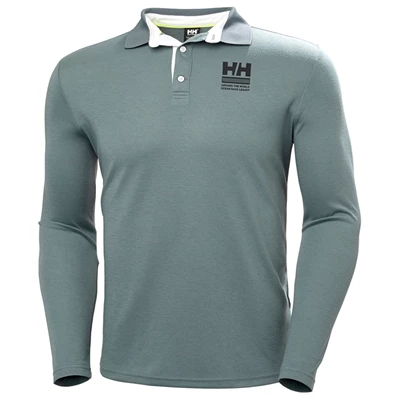 Pánské Polo Triko Helly Hansen Skagen Quickdry Rugger Šedé | VWFAYBL-53