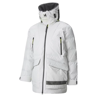 Pánské Péřové Bundy Helly Hansen Puma X Hh Tech Zimní Šedé | YOUEGNJ-12
