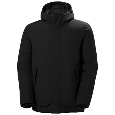 Pánské Péřové Bundy Helly Hansen Urb Pro Černé | KXDBUWL-06