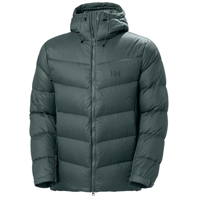 Pánské Péřové Bundy Helly Hansen Verglas Icefall Šedé | NCDAZGS-09