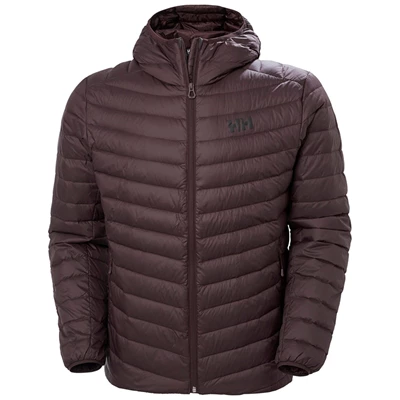 Pánské Péřové Bundy Helly Hansen Verglas S Kapucí Šedé | STCEMRI-68