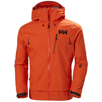 Pánské Skořápkové Bundy Helly Hansen Odin 9 Worlds 2.0 Červené | APIZXLM-31