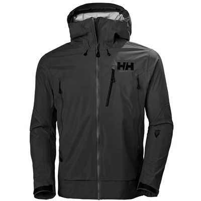 Pánské Skořápkové Bundy Helly Hansen Odin 9 Worlds 2.0 Černé | EMKWDYL-68